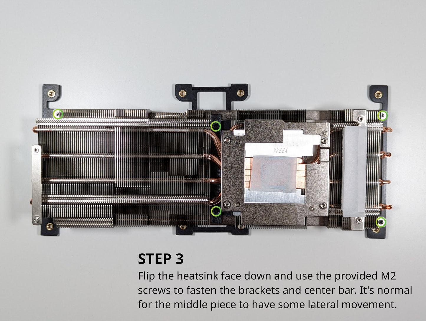 Gigabyte RTX 3060 Ti/3070 Gaming OC Deshroud Kit - Fan Bracket